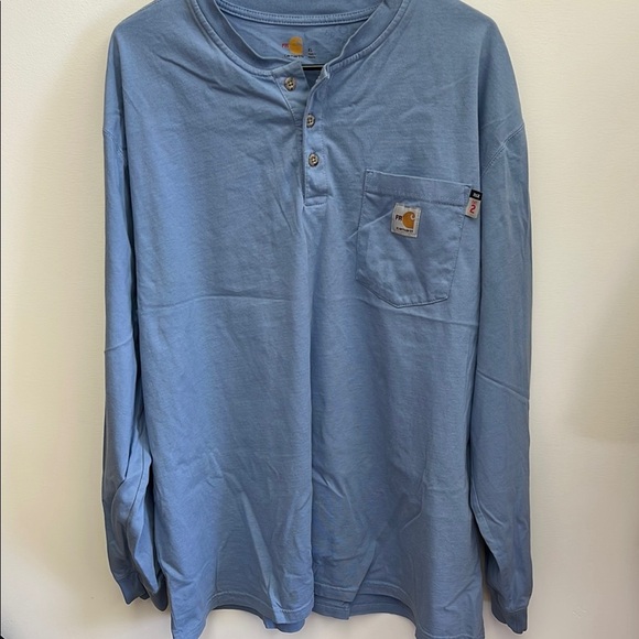 Carhartt Other - Carhartt FR Men's Blue Long Sleeve Shirt
